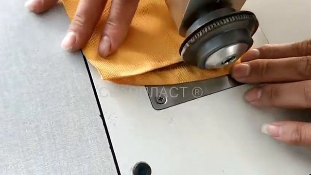 Ультразвуковая сварка тонким краем на УЗ машине 35 кГц . Ультразвуковая сварка.