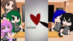 Mha girls react to ??? ||• Mha/bnha ||• Gacha club