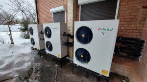 Отопление дома 650м в Подмосковье! Без газа, без дров и другого топлива.