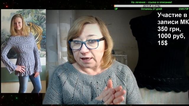 Как вязать круглую кокетку. Приглашаю на мастер класс. Алена Никифорова.