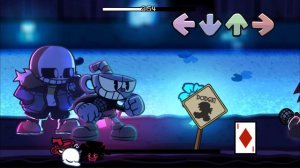 FRIDAY NIGHT FUNKIN' mod EVIL Boyfriend Nightmare VS Cuphead, Sans n Bendy Nightmare FINAL BATTLE