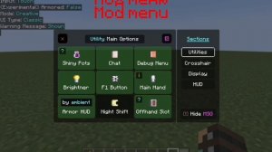 Новый клиент для майнкрафта - Utility UI | Майнкрафт клиенты