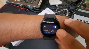 Samsung Galaxy Watch4 : How to set Quick launch gesture as Reminder