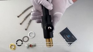 Распаковка смесителя для кухни Bach с краном 86-446117BL Чехия