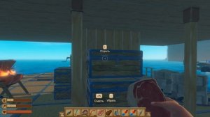 Raft. Прохождение ч.16. Караванный остров - завершение. Зиплайн, кабинет мэра, сеткомёт и кукубара.