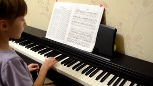 Этюд 2 - Л. Шитте (1 класс, фортепиано)