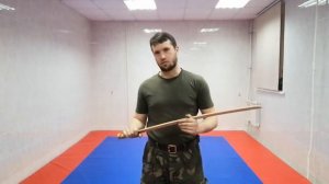 Фланкировка. Урок 1 - прямая и обратная восьмёрки перед собой.