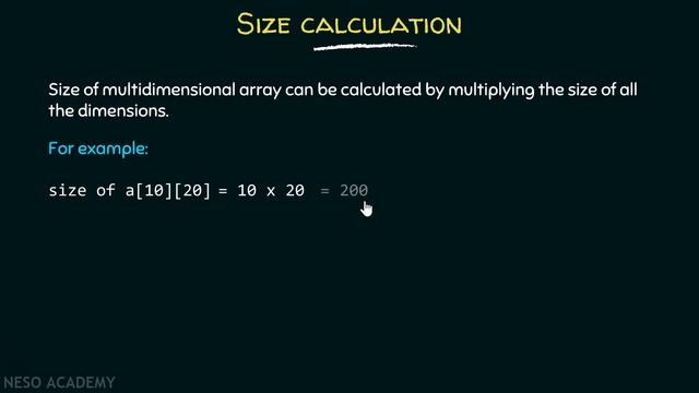 Introduction to Multidimensional Arrays