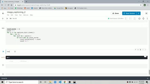 Image Captioning using deep learning | machine learning project | Part 1 Creating Model