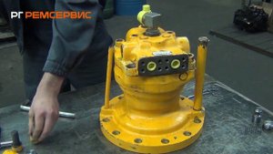 Разборка гидромотора Hyundai