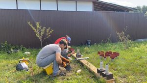 Беседка своими руками часть 1