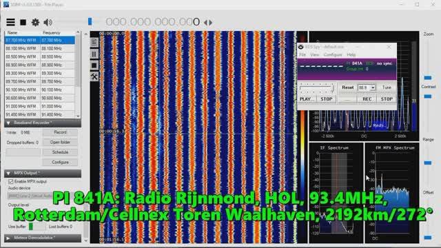 25.05.2021 16:06UTC, [Es], Radio Rijnmond, Нидерланды, 93.4МГц, 2192км