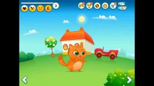 Котик БУБУ #2 – игровой мультик для детей, котик играет в мини игры My Virtual cat Bob Bubbu