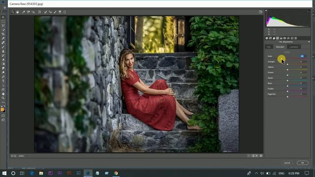 Photoshop Tutorial : COLOR GRADING IN PHOTOSHOP - AQUA AND ORANGE смотреть онлайн