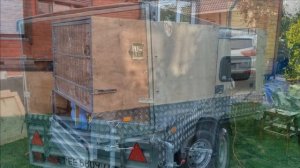Прицеп дом для путешествий  из бортового МЗСА своими руками