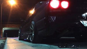 Ниссан Скайлайн R34 звук выхлопа/Nissan Skyline R34 exhaust sound
