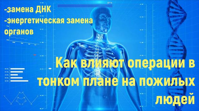 Энергетическая замена органов у человека