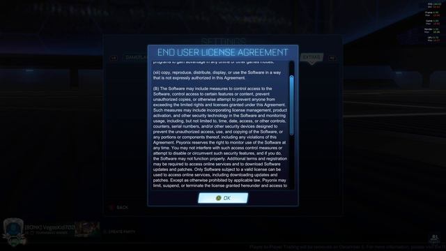 How To Accept License Agreement In Rocket League XBOX PS4 PS5 Switch PC