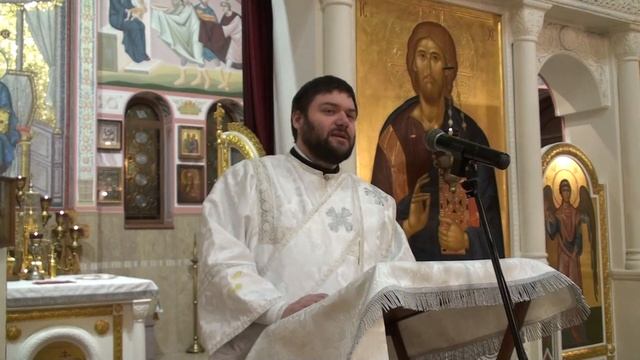 Проповедь диакона Димитрия о прп. Серафиме Саровском (14.01.23) смотреть онлайн