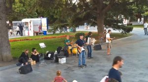 Ялта-2010. Набережная. Группа "Село и люди"