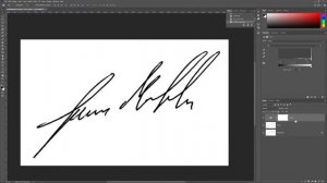 TURN YOUR SIGNATURE INTO BRUSH IN PHOTOSHOP | PHOTOSHOP TUTORIAL