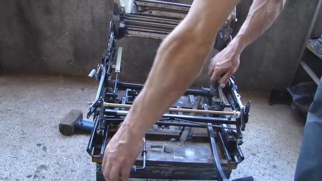 Поворотный механизм сидения. смотреть онлайн