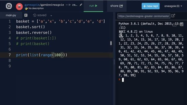 [Language skills Python] Common List Patterns [Tutorial]
