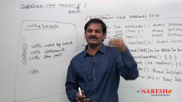 IO Streams | Session 9 | Output Stream Class Methods | Hari Krishna смотреть онлайн