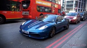 [Shmeebite] Rare Blue Ferrari 430 Scuderia - Driving in London