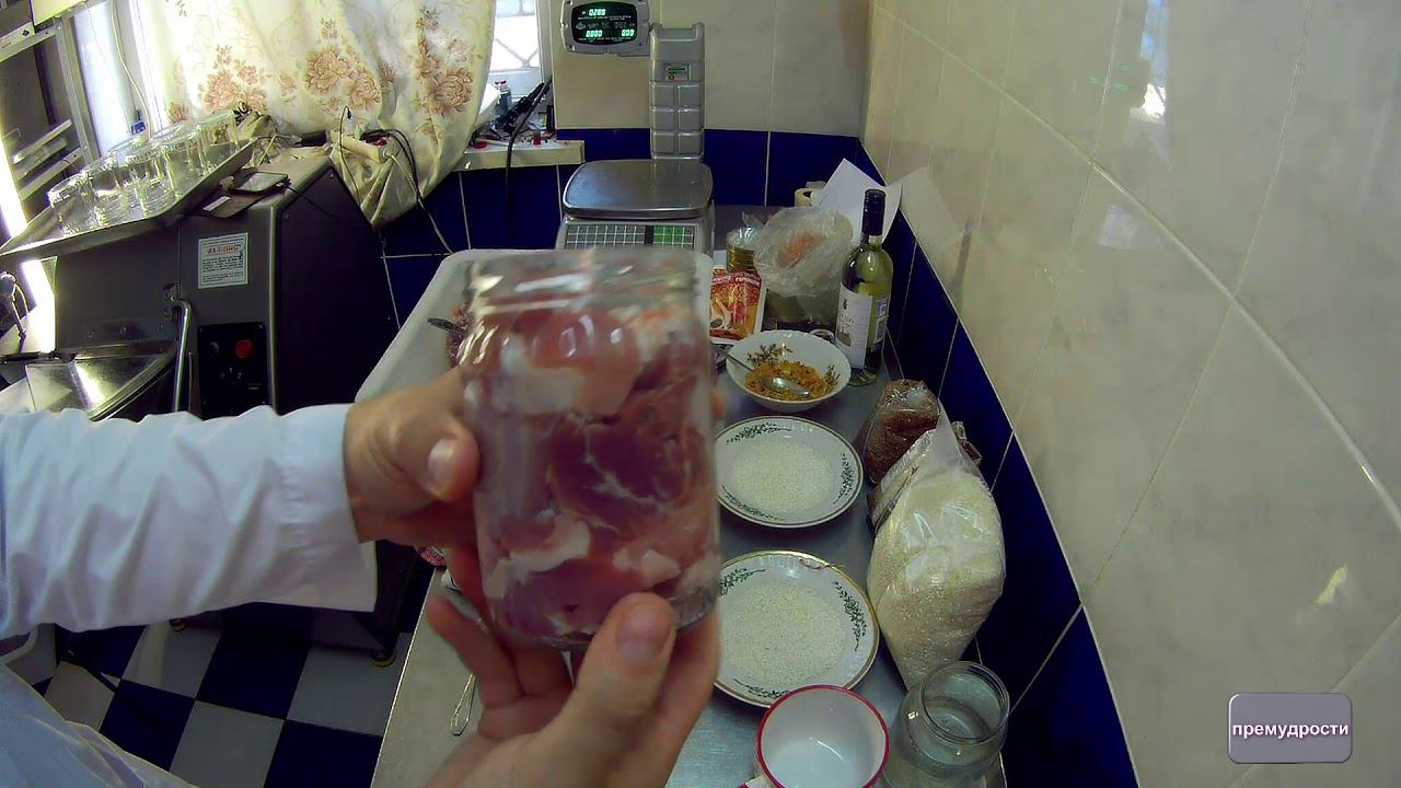 Изготовление тушёнки в автоклаве, как один из способов переработки зажиренного и жилистого сырья 1 смотреть онлайн