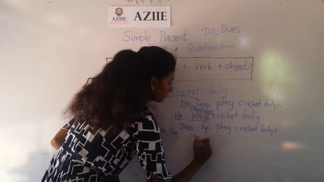 English Learning Lesson 4 Simple Present Tense QuestionformAZIIE SriLanka смотреть онлайн