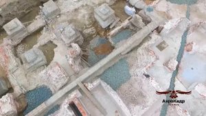 Восстановление Храма Казанской иконы Божией Матери. Богородицкий монастырь. Казань. #АэроКадр