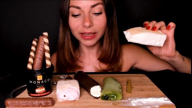ASMR ICE CREAM PARTY (Dessert Eating Sounds) Mukbang | WHISPER | АСМР ПОЕДАНИЕ МОРОЖЕНОГО | ИТИНГ