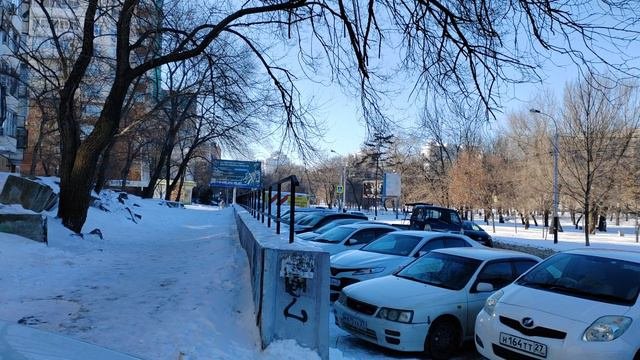 180. г. Хабаровск. Уссурийский бульвар 27.11.23.