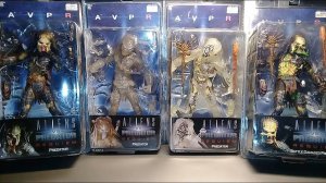 X4 Review! Neca Wolf Predators from 2007’s Aliens vs Predator Requiem Film!