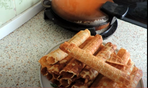 Рецепты из СССР. Мамина тетрадь. Вафли в электровафельнице.