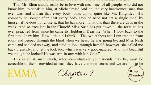 Emma Volume 1 of 3 by Jane Austen Full Audiobook Unabridged Readable Text | Story Classics смотреть онлайн