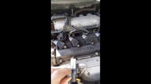 Nissan X-Trail T30 Ошибка датчика положения коленчатого вала (коленвала). Ремонт - замена.