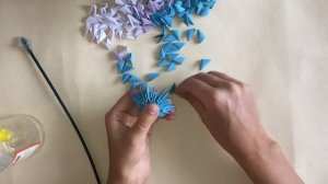 3D МОДУЛЬНОЕ ОРИГАМИ #131 СНЕЖИНКА