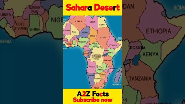 interesting facts about sahara desert #saharadesert #a2zfacts