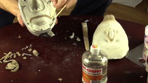 Как самому отлить деталь из силикона для косплея Часть 2