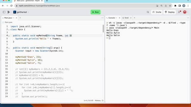 18. Java Methods / Functions