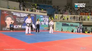 Argentina consiguió ocho medallas de oro en los Juegos Mundiales ITF - #TAEKWONDOenDEPORTV