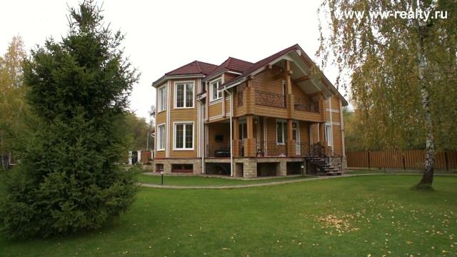 Дом из клееного бруса в Евсеево (КП Заречье)