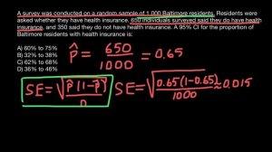 How to find 95% Confidence Interval for a Population Sample