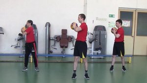 Физическая культура 1-11 класс. ОРУ с мячом