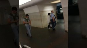 метро Москвы, переходы метро Октябрьская, сентябрь 2019