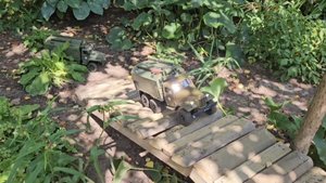 Преодоление препятствий, на Зил-157 и Урал-4320 1:16