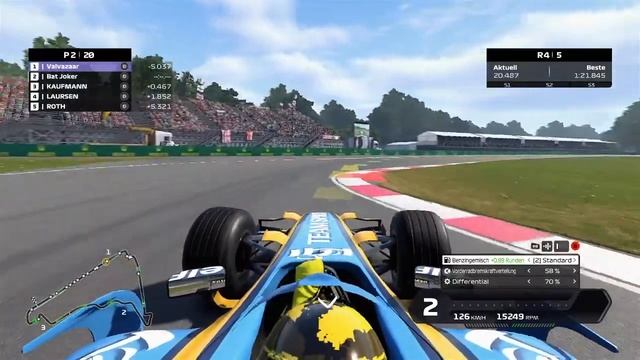 F1 2020 Multiplayer - 5 Runden Retro WM (F03) Renault 2006 смотреть онлайн