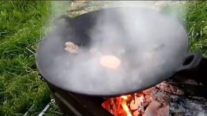 Садж c овощами и свининой с соусом Махеев